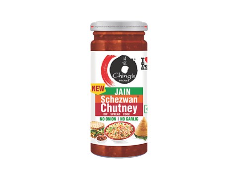 Ching's Secret Jain Schezwan Chutney - No Onion & Garlic, 250 g