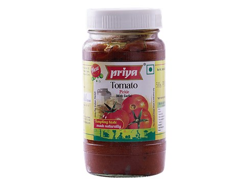 Priya Pickle - Tomato (With Garlic), 500 g
