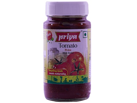 Priya Pickle - Tomato With Garlic, 300 g