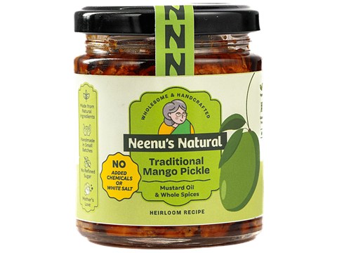 Neenu's Natural  Traditional Mango Pickle, 200 g