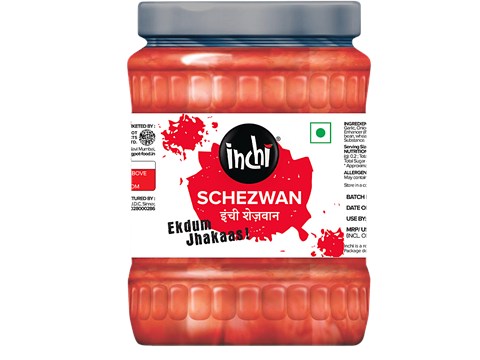 Inchi  Schezwan - Spicy & Tangy, 600 g