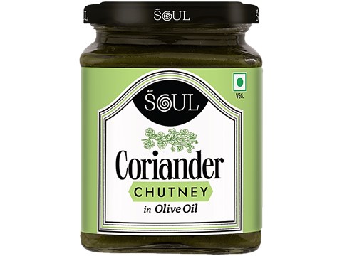 ADF Soul Coriander Chutney In Olive Oil, 270 g