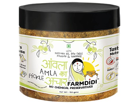 FarmDidi Amla Pickle, 150 g
