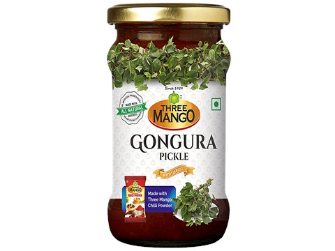 Three Mango Gongura Pickle, 300 g