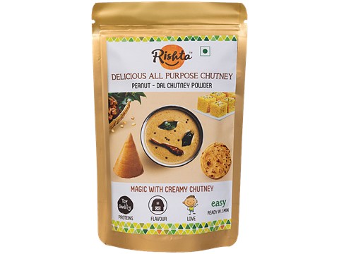 Rishta All Purpose Peanut - Dal Chutney Powder, 200 g