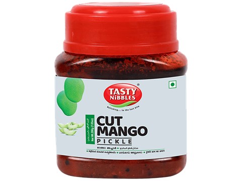 Tasty Nibbles Cut Mango Pickle - Side Dish For Roti, Dosa & Rice, 200 g