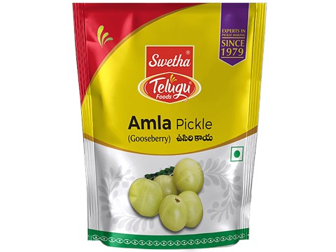 Swetha Telugu foods Amla Pickle, 35 g
