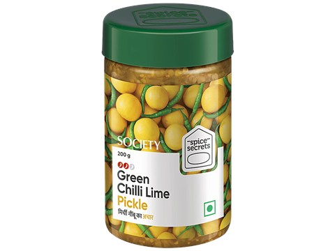 Spice Secrets Green Chilli Lime Pickle, 200 g