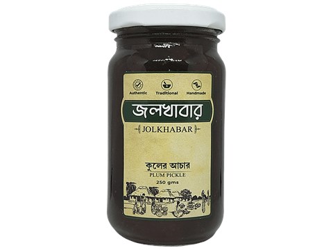 Jolkhabar Plum Pickle/Kuler Aachar, 250 g