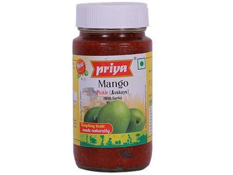 Priya Pickle - Mango Avakaya With Garlic, 300 g