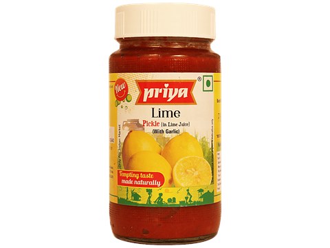 Priya Pickle - Lime With Garlic, 300 g