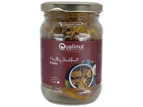 Qualinut Gourmet Healthy Jackfruit Pickle - Mix of Spices & Health Benefits, 200 g