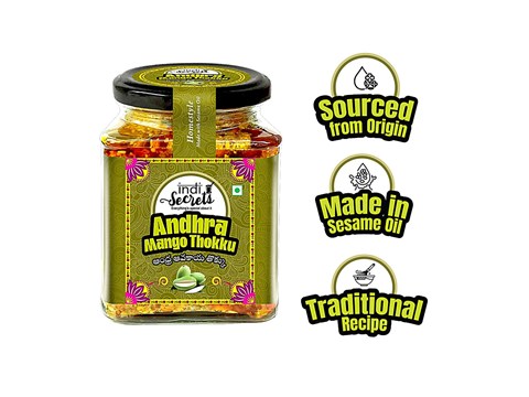 indiSecrets Andhra Mango Thokku, 250 g