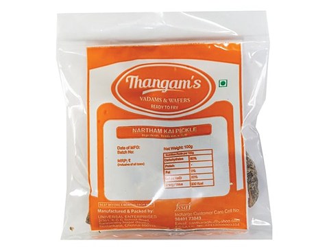 Thangam Nartham Kai Pickle, 100 g