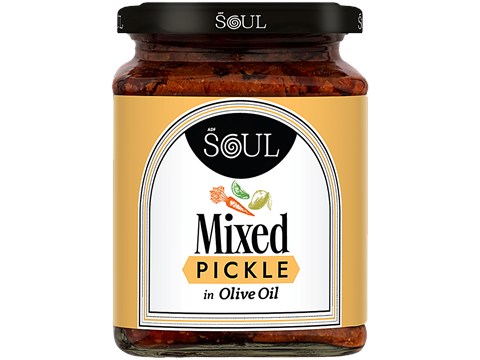 ADF Soul Mixed Pickle In Olive Oil, 275 g