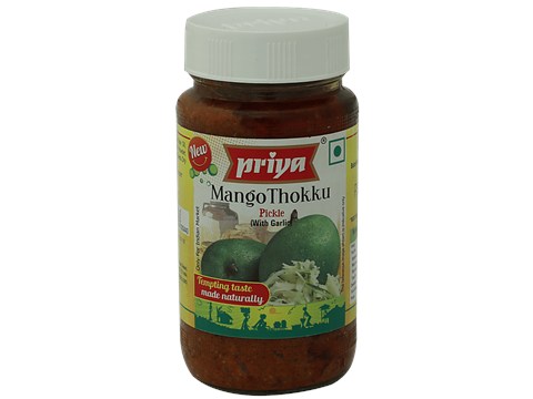 Priya Pickle - Mango Thokku With Garlic, 300 g