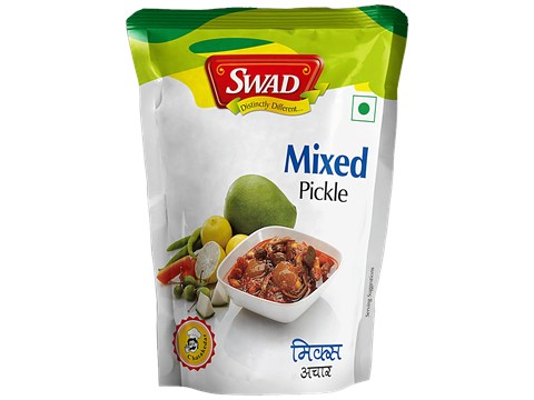 Swad Mixed Pickle - Authentic Flavour & Tangy Taste, 200 g