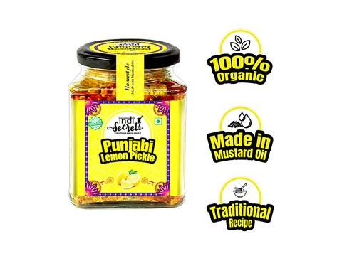 indiSecrets Punjabi Lemon Pickle, 250 g