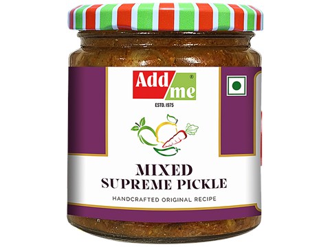 Add me Mixed Supreme Pickle - Tangy Flavour, 200 g