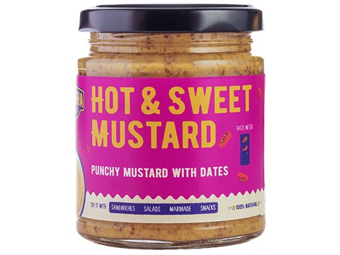 Pataakha Hot & Sweet Mustard - With Dates, 180 g