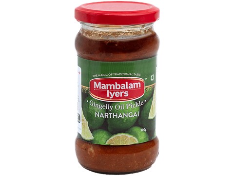 Mambalam Iyers Gingelly Oil Pickle Narthangai, 300 g
