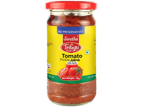 Swetha Telugu foods Tomato Pickle, 1 kg