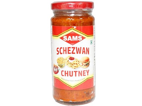 SAMS Sauces - Schezwan Hot Chutney, 250 g