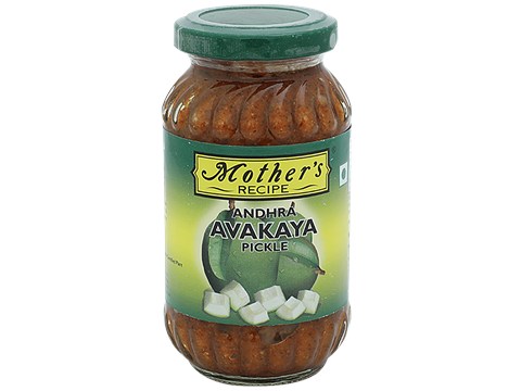 Mother's Recipe Pickle - Andhra Avakaya With Garlic, 300 g