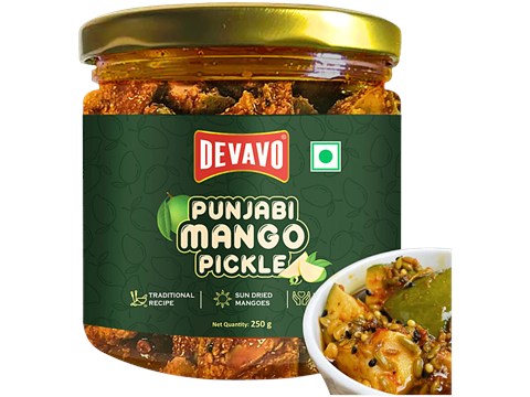 Devavo Punjabi Mango Pickle, 250 g