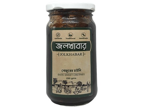 Jolkhabar Date/Khejur Misti Chutney - Khejur Er Misti Chutney, 250 g