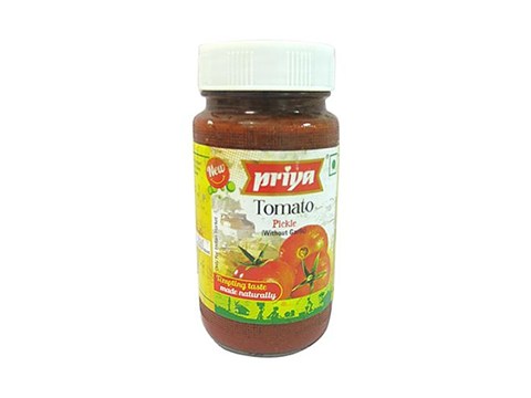 Priya Pickle - Tomato Without Garlic, 300 g