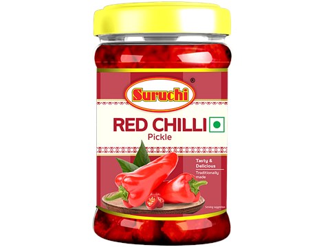 Suruchi Pickle - Red Chilli, Premium, 500 g