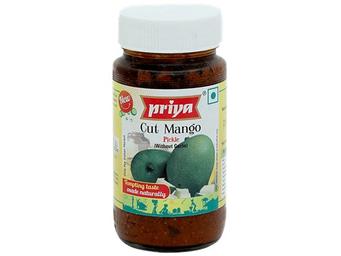 Priya Pickle - Cut Mango Without Garlic, 300 g