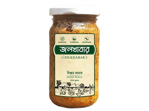 Jolkhabar Mixed Pickle, 250 g