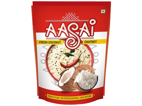 Aasai Fresh Coconut Chutney, 200 g