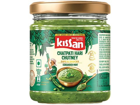 Kissan Chatpati Hari Chutney, 200 g