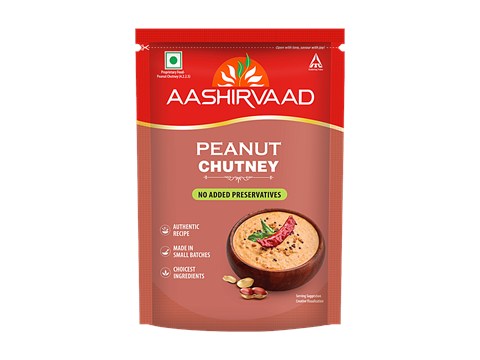 Aashirvaad Peanut Chutney, 120 g