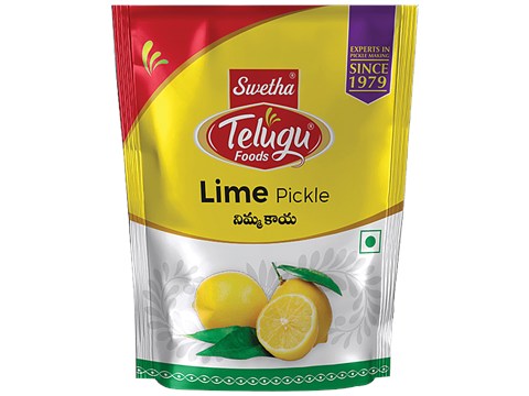 Swetha Telugu foods Lemon Pickle, 40 g