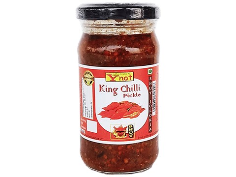 Y not Bhut Jolokia King Chilli Pickle, 180 g