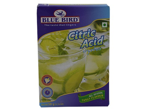 Blue Bird Citric Acid, 50 g