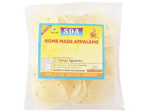 SDA  Jeera Papad, 100 g