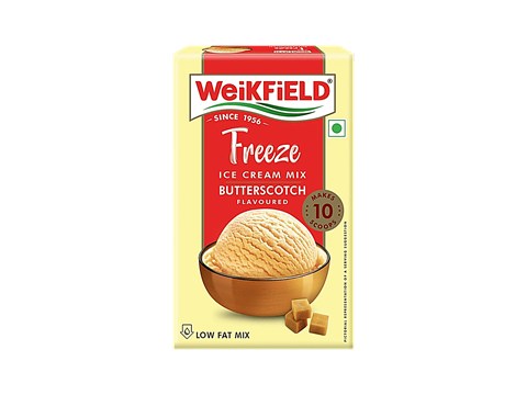 Weikfield Freeze Butterscotch Flavoured Ice Cream Mix, 100 g