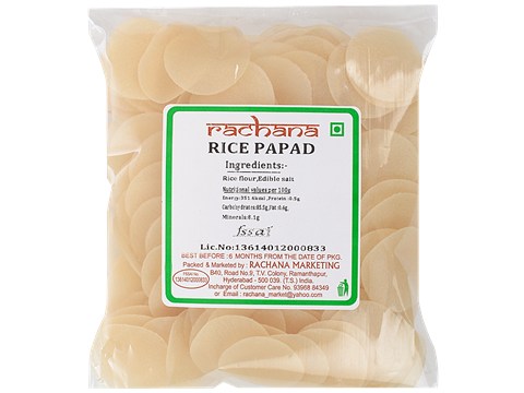Rachana Rice Papad, 200 g