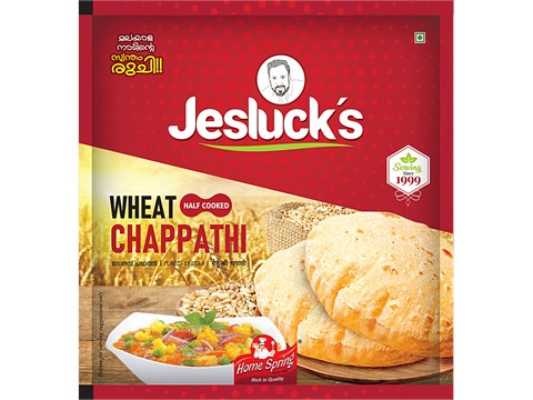 Home Spring Wheat Half Cooked Chappathi, 450 g