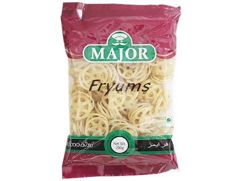 MAJOR Fryums - Wheat Papad, 200 g