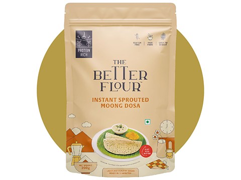 The Better Flour Instant Sprouted Moong Dosa Mix - Ready To Cook, 200 g