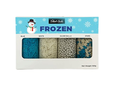 The Select Aisle Sprinkles Combo Pack - Frozen, Assorted Colours & Shapes, Sweet, 50 g