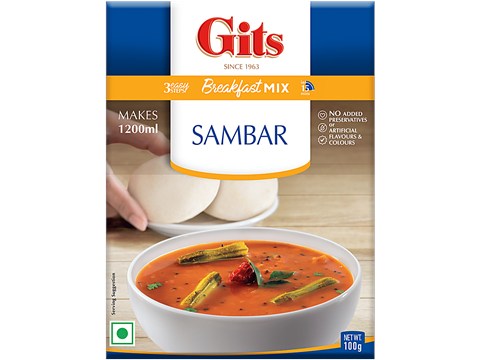 Gits Sambar Breakfast Mix, 100 g