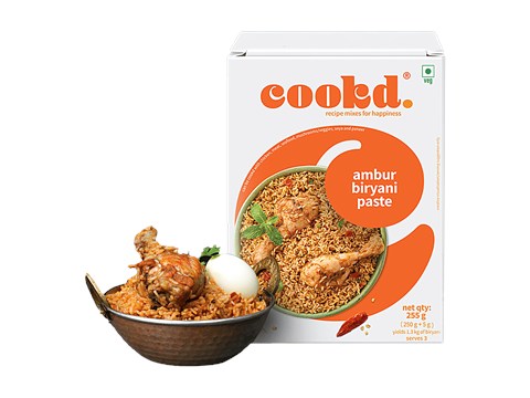 Cookd Ambur Biryani Masala Paste, 255 g