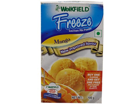 Weikfield Freeze Icecream Mix Powder - Mango, 100 g